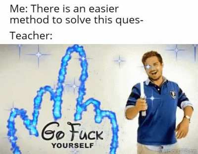 Go fuck yourself