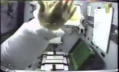 They're floating the frog in space now?