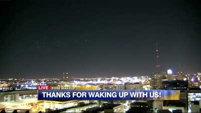 News broadcasters freakout on air at UFO/UAP when panning to live camera..