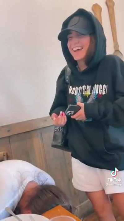 Surprising your best friend