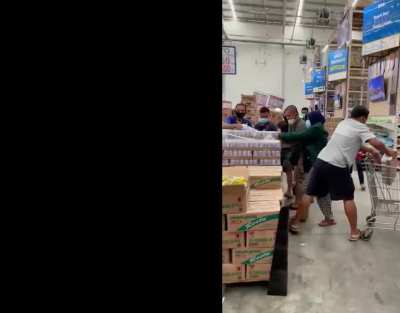 Somebody told these folks that this brand of milk can cure Covid…