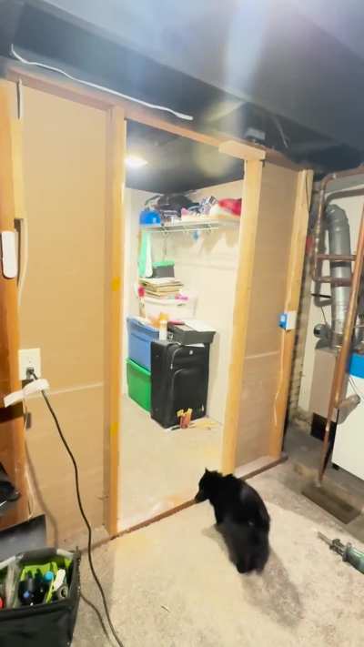 Any ideas for a hidden door knob or way to open the door to our secret room?