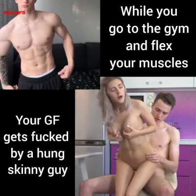 The fate of gymbros who neglect their partners because they are too obsessed with their muscles