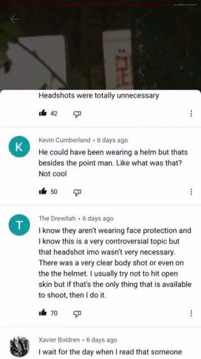 They are realizing headshots are stupid