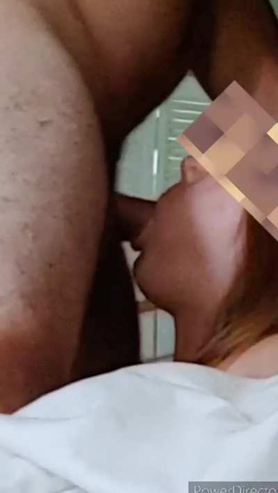 Cuffed to the bed