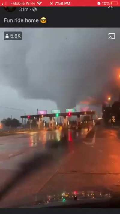 🔥 Tornado in New Jersey 🌪️
