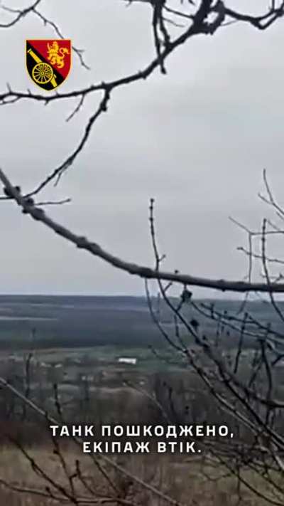 Ukrainian anti-tankers and UAV operators of the 45th Brigade destroy an enemy T-90 