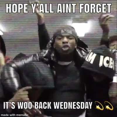 Woo Back Wednesday 💫💫