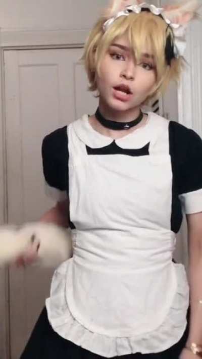 Gets caught in the act