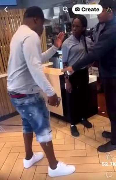 Man slaps McDonalds employee over McNuggets & disrespect