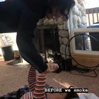 Milana Balancing a Friend