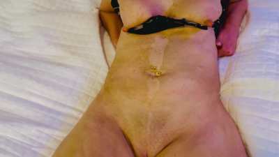 In case you were ever curious what cum does to a fresh spray tan