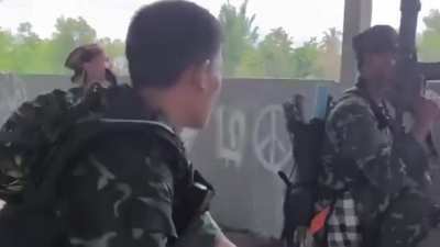 [Myan<wbr>mar/B<wbr>urma] KNLA and PDF rebels ambush junta convoy near a camp in Thaybawboe, Myawaddy Township, Karen State (near the Thai border; May 27)