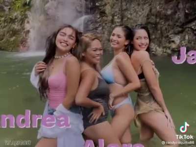 ANDREA BRILLANTES, HEAVEN PERALEJO, JANE OINEZA, ALORA SAMSAM
