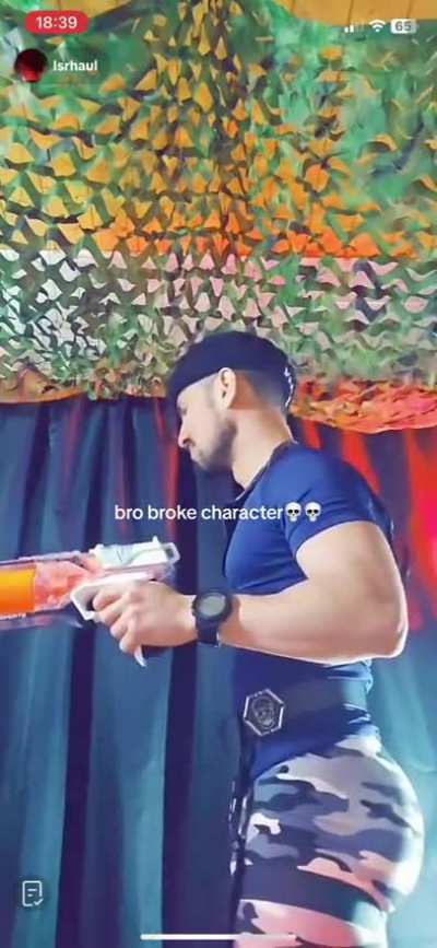 Bro couldn't handle it ☠️☠️☠<wbr>️☠️☠️