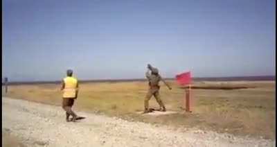 Close call...