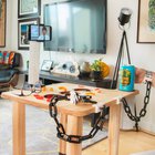 I build stupid product ideas, and today I built the Hardly Working From Home Desk.