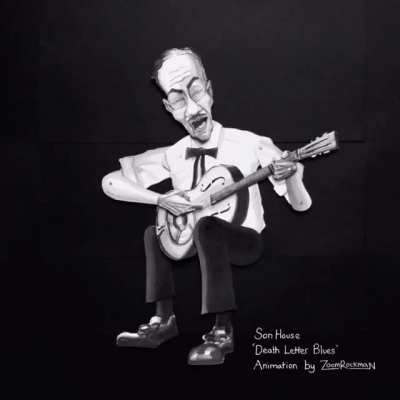 Here’s my completed Son House, ‘Death Letter Blues’ Animation!