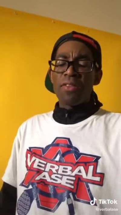 @Verbalase on all social media. The man’s incredible.