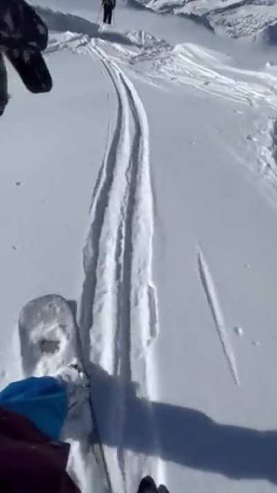 Went snowboarding for the first time this season in Austria today!