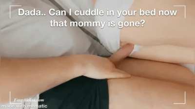 She loves climbing in bed for cuddles after mommy leaves. She knows daddy always needs his bells emptied in the morning.