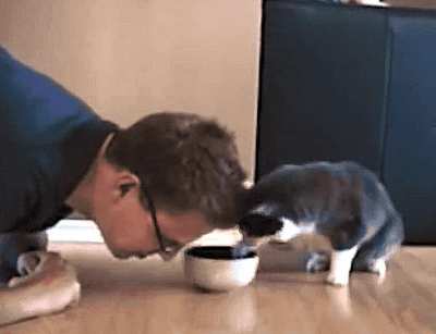 If you can eat it, I guess I can too,