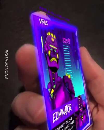 Eliminator AR Trading Card (Neon Wasteland)