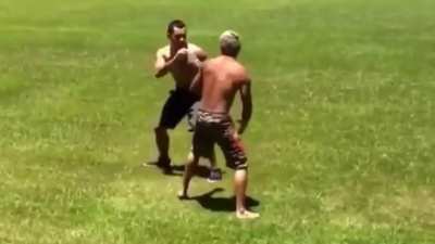 I felt it in my knee