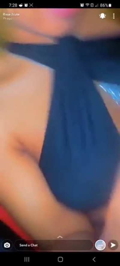 Snap Story Titty Reveal