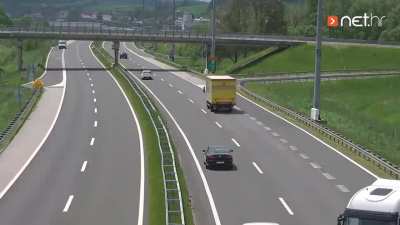 Truck in croatia