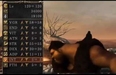 When you finally give your character a point in intelligence 
