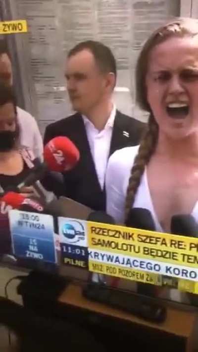 Polish Liberal Party's Jana Szostak talks about...