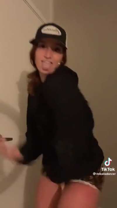 You just know she goes crazy on it
