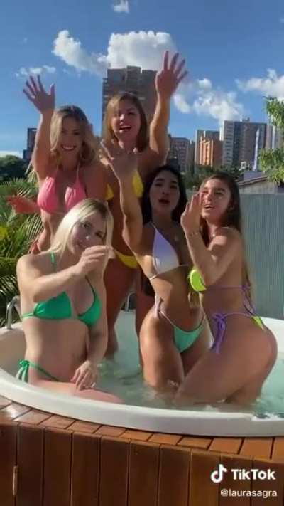 Hot tub party
