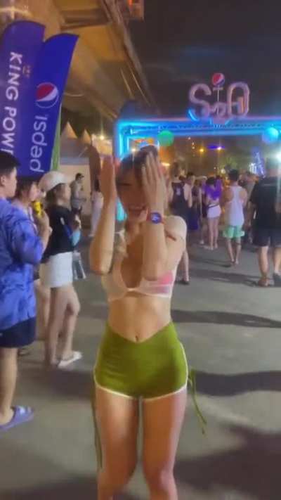 Busty asian