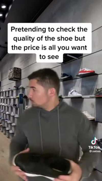 Trying so hard to make it look like i don’t care about the price