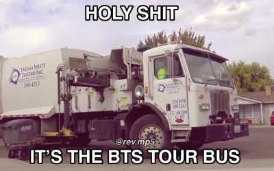 BTS battle bus?