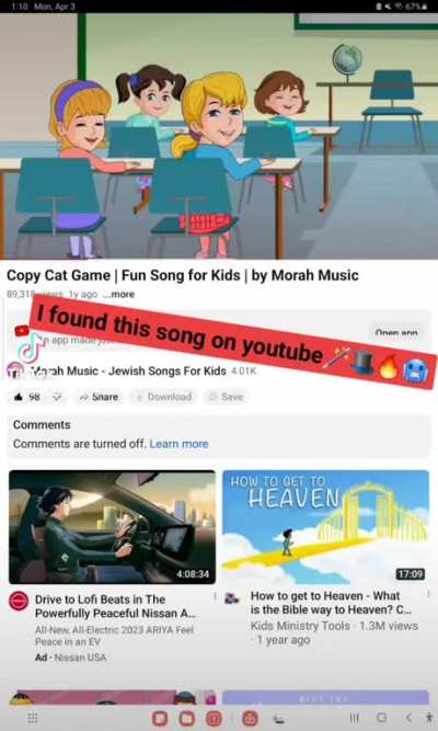 Let's all play the copy cat game