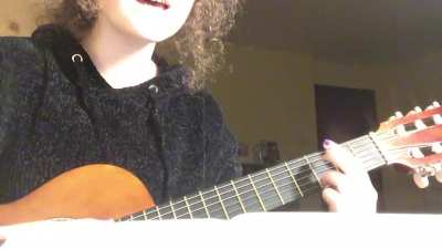 Wrote a short lil song. My voice is a little gone today but hopefully it’s alright. That alcohol line was rough haha
