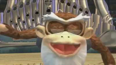 Cranky kong questions your choices
