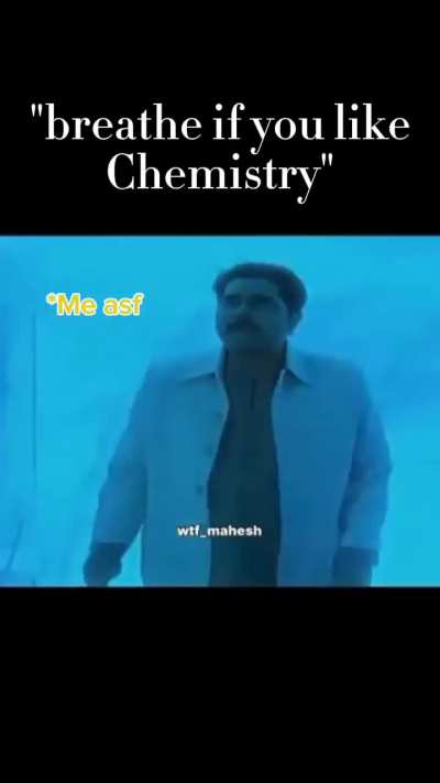 Chemistry sucks