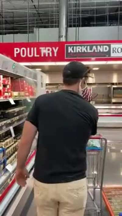 Costco Karen coughed in my brother's face when he asked her to wear a mask.