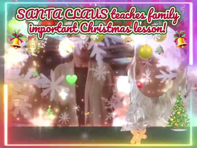 Santa Claus Teaches Family Important Christmas Lesson!