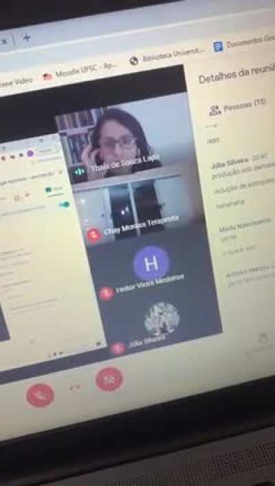 Having sex during online class without checking your cam