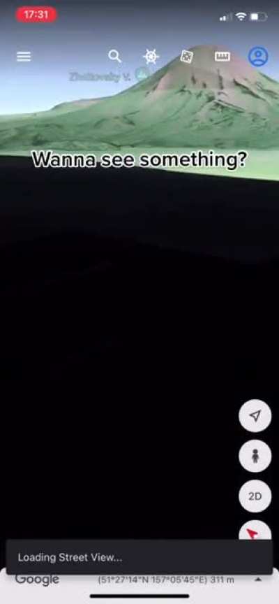 Looking through google maps