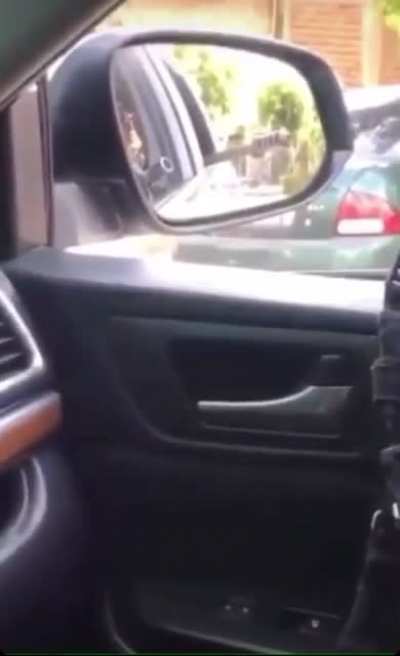 El Negro Kevin patrolling the area (Died during the Culiacanzo)