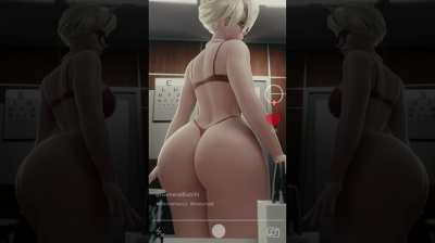 Mercy too heavy and big booty to twerk (GENE<wbr>RALBU<wbr>TCH)[<wbr>overw<wbr>atch]