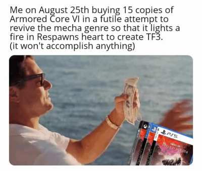 Oh well, at least I'll finally get a good mech fix, even if it isn't anything like Titanfall