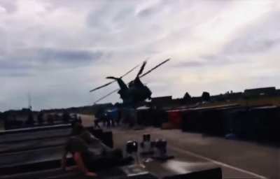 CH-47 how low can you go? 😅