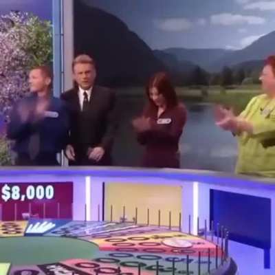 He actually did that on live tv